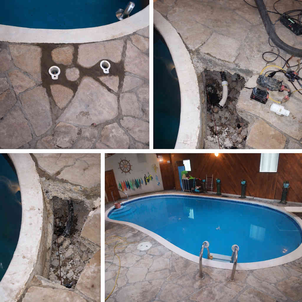 réparation fuite de piscine