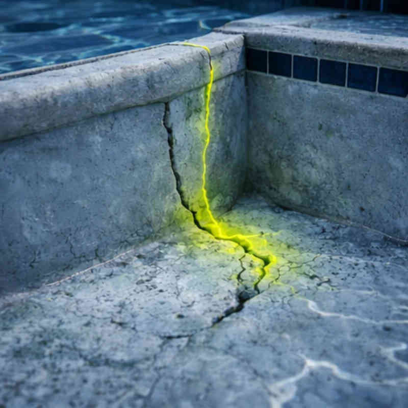 Signe fuite piscine